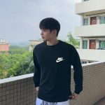 Nike Long-Sleeved T-Shirt Black Streetwear Spring Autumn