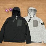 Stone Island Jacket Ash Fleece Fabric Exquisite Workmanship Street Style