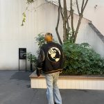 Stussy Jacket Red Wool Patch
