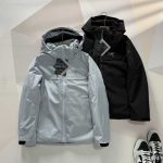 Archaeopteryx Jackets Red Gore-Tex Goose Down Mesh Winter Zippered Pocket