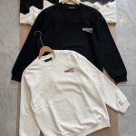 Balenciaga Hoodie Ash Cotton Spring Autumn Winter Crisp Silhouette
