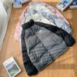Nike Coat Red Cotton Down Winter Patch