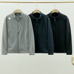 Descente Jackets Red Fleece Autumn Winter And
