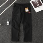 Mammut Trousers Red Softshell Fabric Outdoor Windproof Autumn Winter And