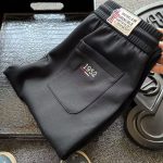 Moncler Trousers Red Cotton Air Modal Smooth To The Touch