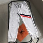 Moncler Sweatpants Blue Cotton Pure Embroidery