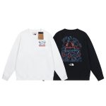 The North Face Sweatshirt Black Cotton
