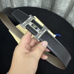 Hermes Belt Red Top-Grain Cowhide