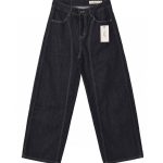 Calvin Klein Trousers Red Denim Retro Loose