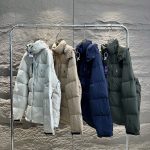 Ralph Lauren Outerwear Red Duck Down Nylon Winter Embroidery