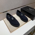 Armani Casual Shoes Color Genuine Leather