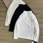 Descente Long-Sleeved Shirts Black Fleece Quick-Drying Running Autumn