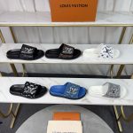 Louis Vuitton Cowhide Slippers For Spring