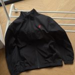 Ami Coat Red Coated Fabric Spring Autumn