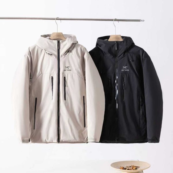 Archaeopteryx Cotton-Padded Clothes Black Lightweight Outdoor