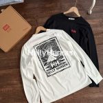 Helly Hansen Long-Sleeved T-Shirt Black Cotton Pure Quick-Drying Fabric Easy To Match Daily Commute Winter