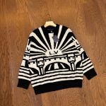 Louis Vuitton Sweater Ash Wool Blend Jacquard Lace Spring Summer