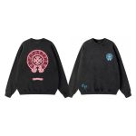 Chrome Hearts Hoodies Red Eva Cotton Pure Understated Exquisite Tailoring Style Foam Printing