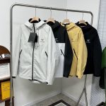 Archaeopteryx Jacket Red Fleece Winter Windproof Cuffs