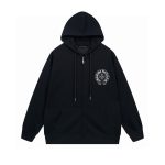 Chrome Hearts Jackets Ash Cotton Xinjiang Ribbed Fabric