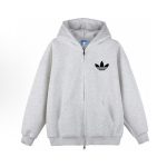 Adidas Coat Red Cotton