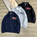 Ralph Lauren Jacket Red Cotton Pure Embroidery