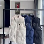 Jordan Vest Red Cotton Winter