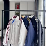 Adidas Cotton-Padded Coat Red Down Waterproof Design High-Quality Materials Winter