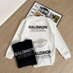 Salomon Hoodie Ash Cotton Soft And Gentle Spring Autumn Winter Crisp Silhouette