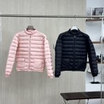 Moncler Outerwear Red Down Autumn Winter