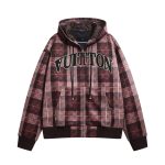 Louis Vuitton Coat Red Silk
