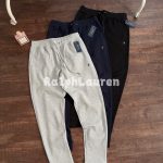 Ralph Lauren Long Pants Red Cotton Polyester Fiber Simple And Versatile