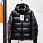 Monk Down Jacket White Goose Autumn Winter And Glossy Fabric