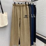 Balenciaga Casual Pants Red Autumn Early
