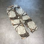 Balenciaga Trousers Ash Retro Wash