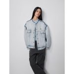Calvin Klein Outerwear Red Denim Style