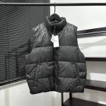 Coach Vest Brown Feather Goose Down Duck Polyester