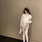 Thom Browne Outerwear Red Jacquard Autumn Winter And Patch