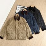 Ralph Lauren Jacket Red Cotton Wool Down Sophistication Autumn Winter And