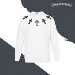 Chrome Hearts Hoodie Red Cotton Lace
