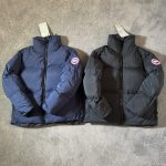Canada Goose Down Jacket Red Duck Mesh Hiking And Outdoor Activities Winter Three-Proof Fabric Embroidery Side Pockets