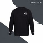 Louis Vuitton Sweater Ash Cotton Fine Wool Cashmere