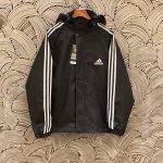 Adidas Outerwear Red Oxford Cloth