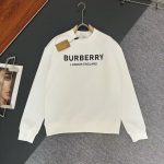 Burberry Long-Sleeved Sweatshirt Ash Cotton Pure Winter