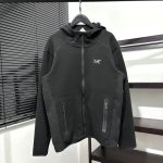 Archaeopteryx Outerwear Red Cotton Pure Polyester Nylon Spandex Fleece Running Urban Commuting Autumn Winter Zippered Pocket