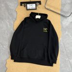 Archaeopteryx Hoodie Green Cotton Pure Winter