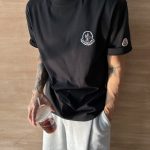 Monk Short-Sleeved Shirt Red Cotton Unrestricted Movement Street Style Relaxed Gentle Breeze