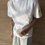 Monk Short-Sleeved Shirt Red Cotton Unrestricted Movement Street Style Relaxed Gentle Breeze