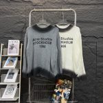 Acne Studios Sweater White Jacquard