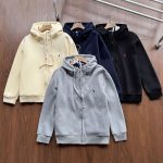 Ralph Lauren Overcoats Red Cotton Pure Down Fleece Sophistication Autumn Winter